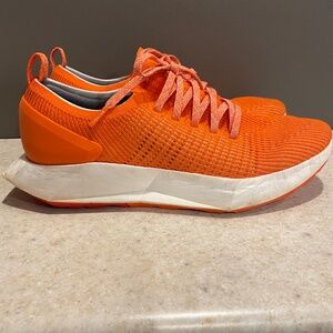 allbirds Women's Tree Flyer 1 Buoyant Orange Lace Up Gym Run Walk / W10